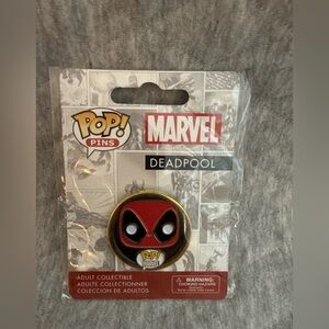 Funko Pop! Marvel Comics Deadpool Enamel Pin Collectible